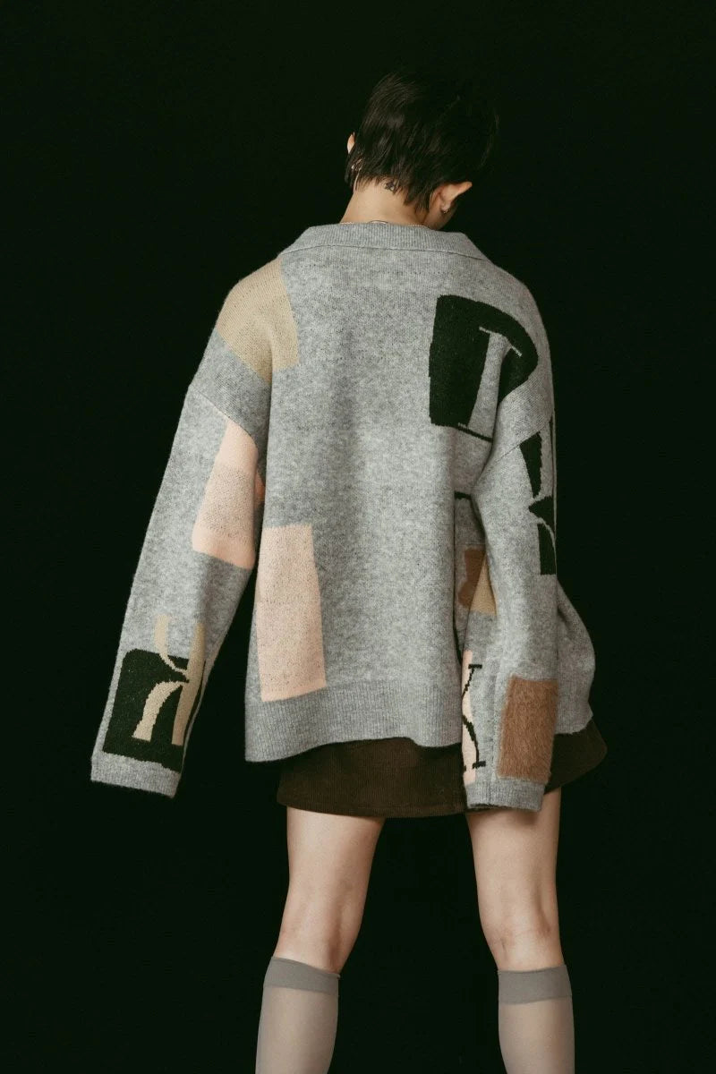 k design knit pullover(unisex)