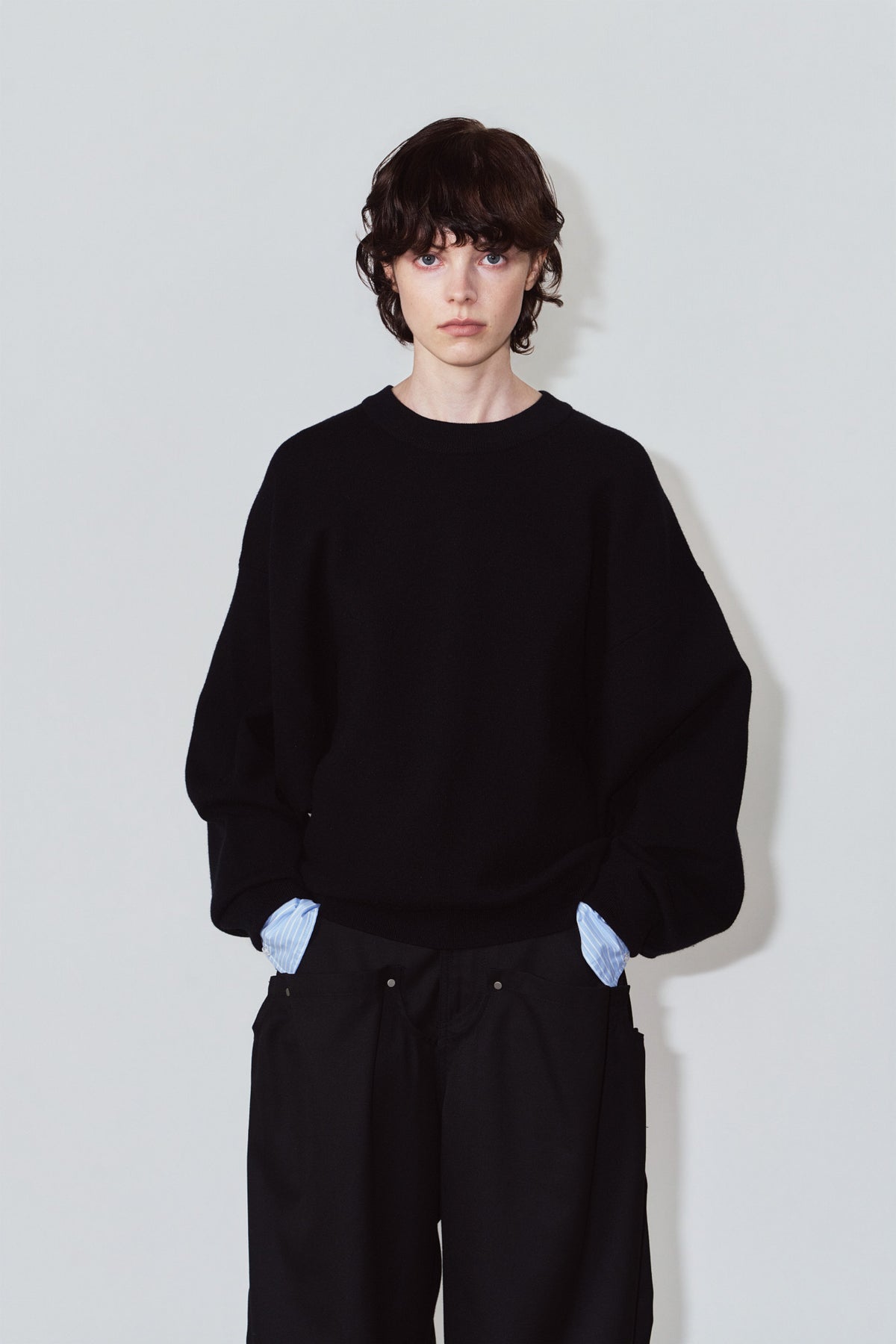 2way cuffs normcore knit(unisex)