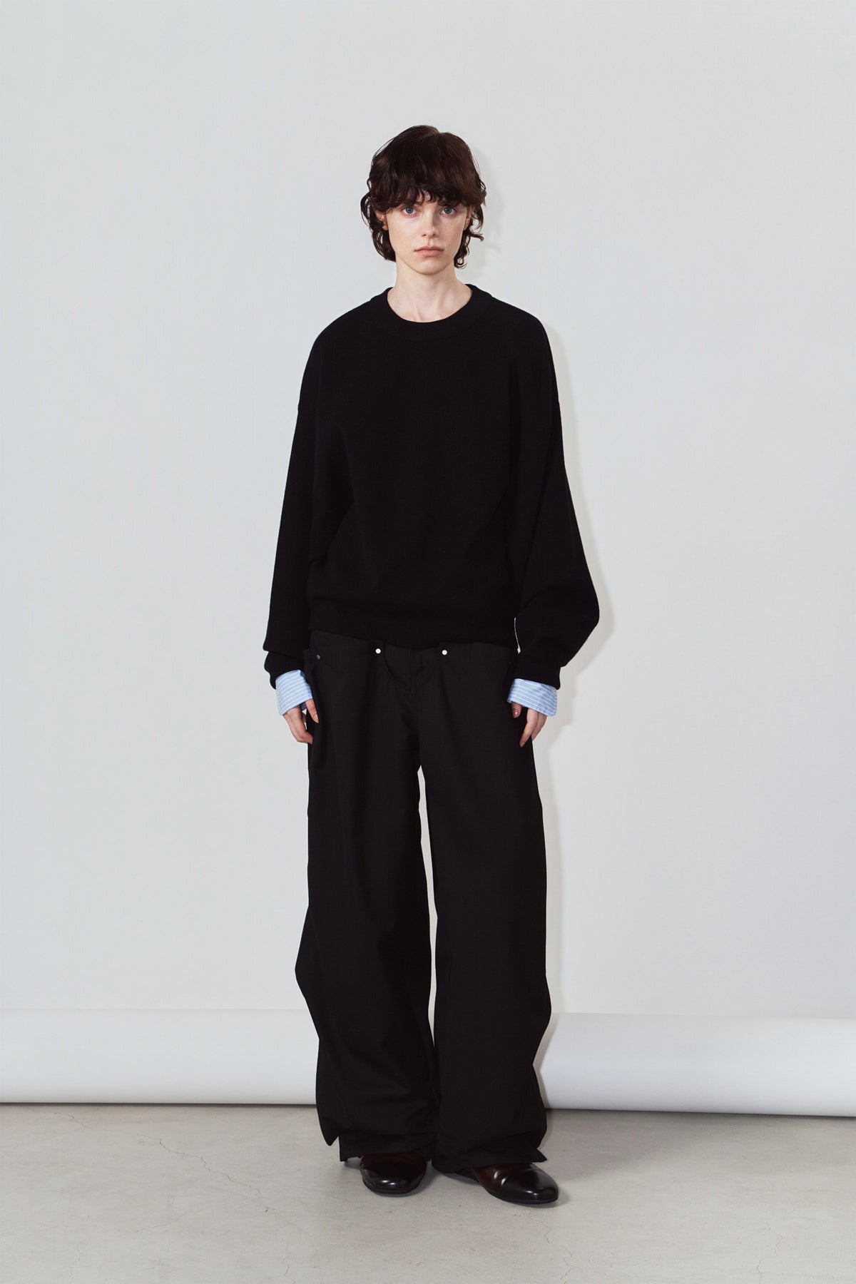 2way cuffs normcore knit(unisex)