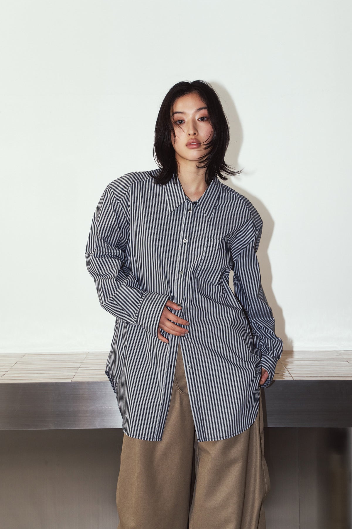label over shirt(unisex)