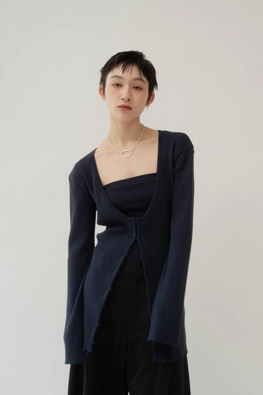 ladylike knit cardigan