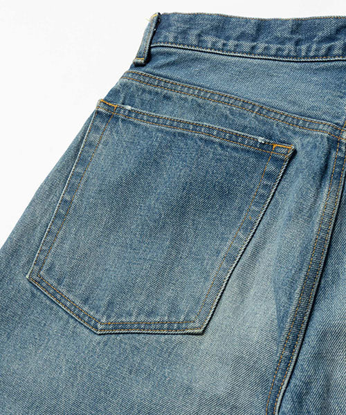 15oz old selvage denim vintage relax tapered jeans