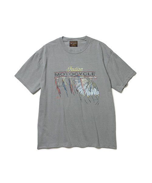 indian motorcycle collaboration / used print t-shirt type-a