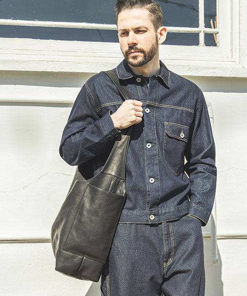 imperma-leather / one shoulder bag