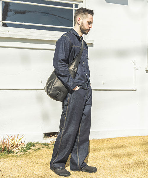 imperma-leather / one shoulder bag