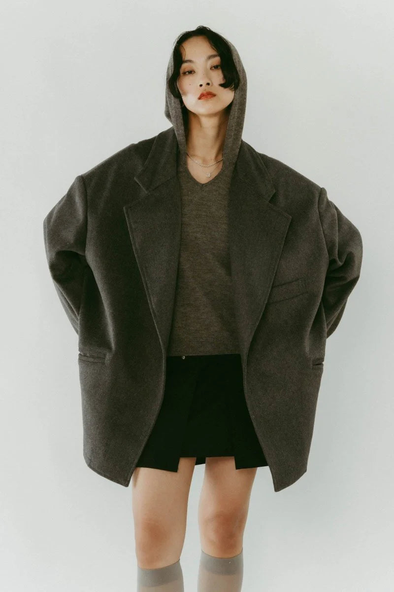 muffler overlay jacket(unisex)