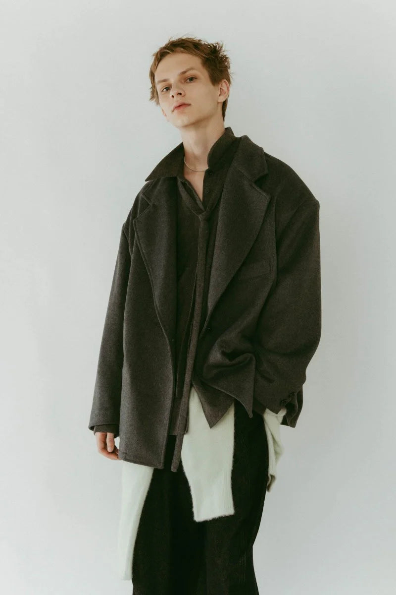 muffler overlay jacket(unisex)