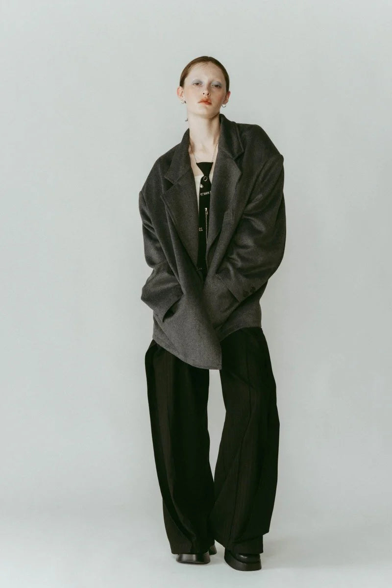 muffler overlay jacket(unisex)