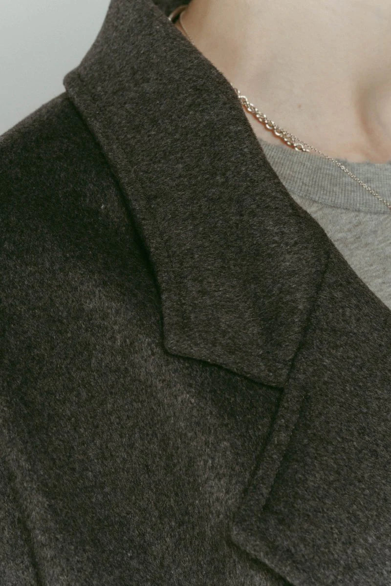 muffler overlay jacket(unisex)