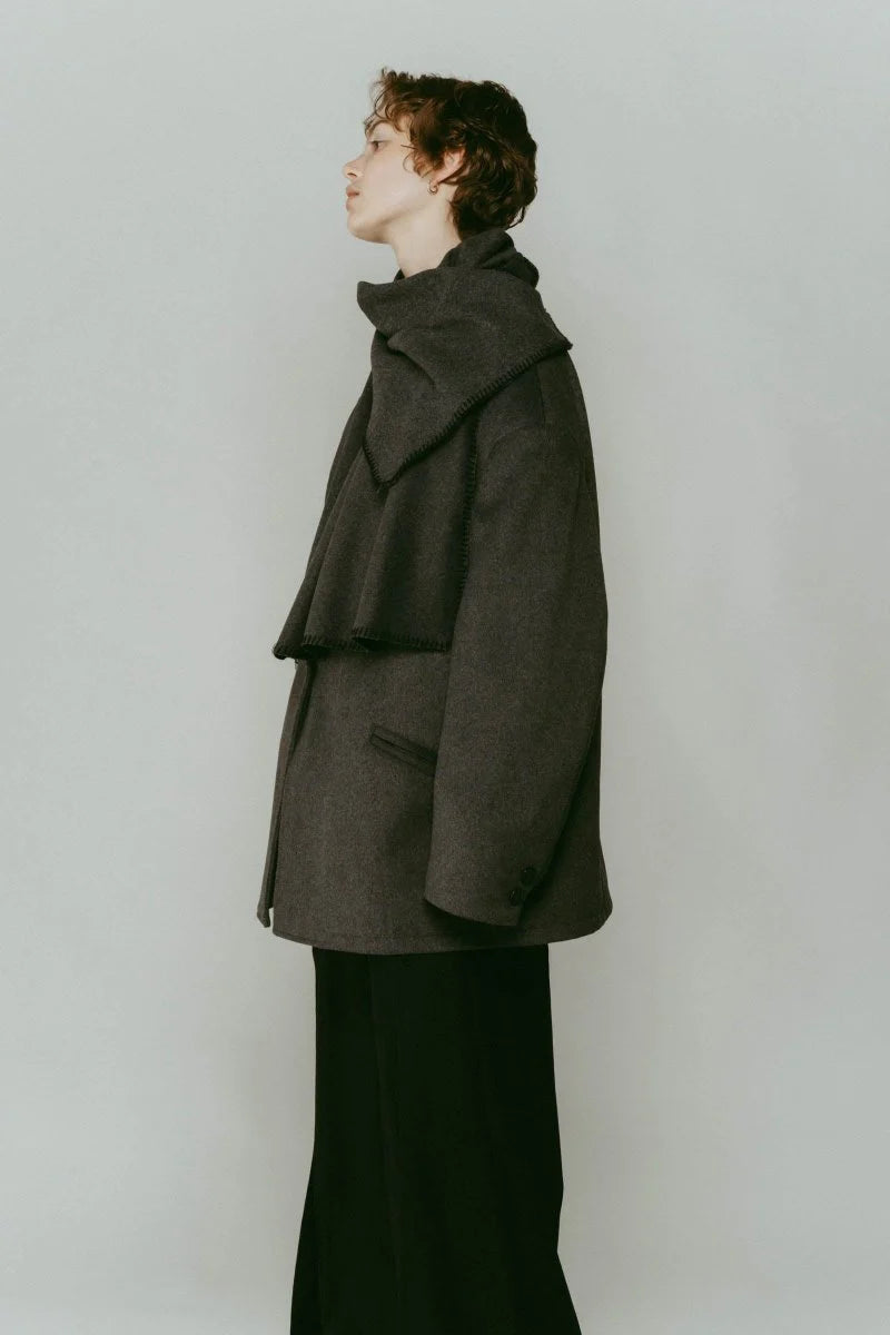 muffler overlay jacket(unisex)