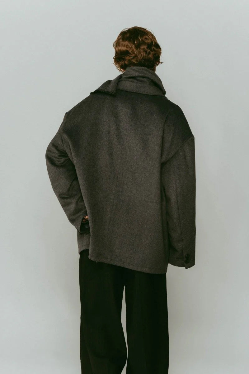 muffler overlay jacket(unisex)