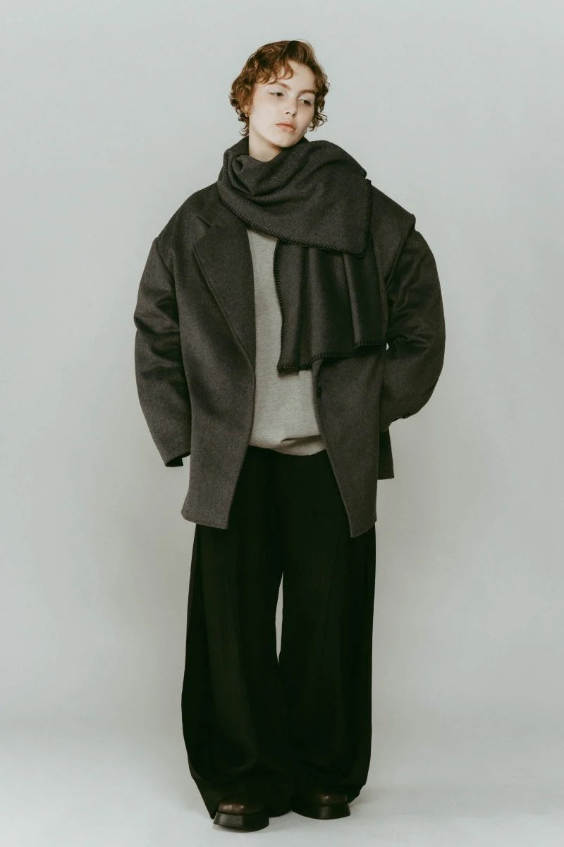 muffler overlay jacket(unisex)