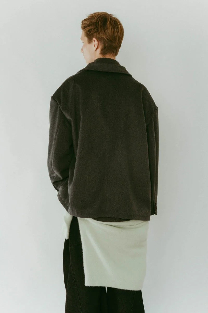 muffler overlay jacket(unisex)