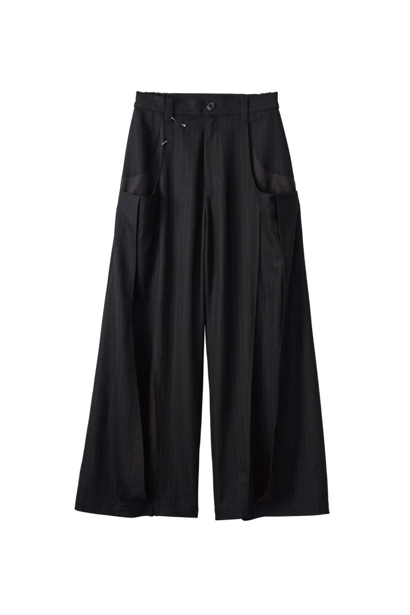 pierced drape pants(unisex)