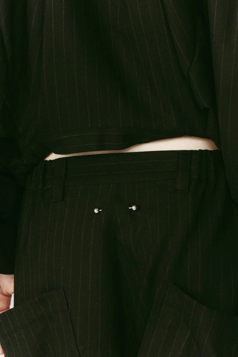 pierced drape pants(unisex)