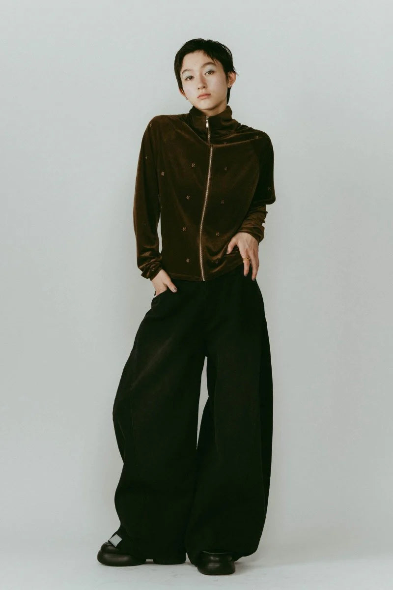 shirt wrap denim pants