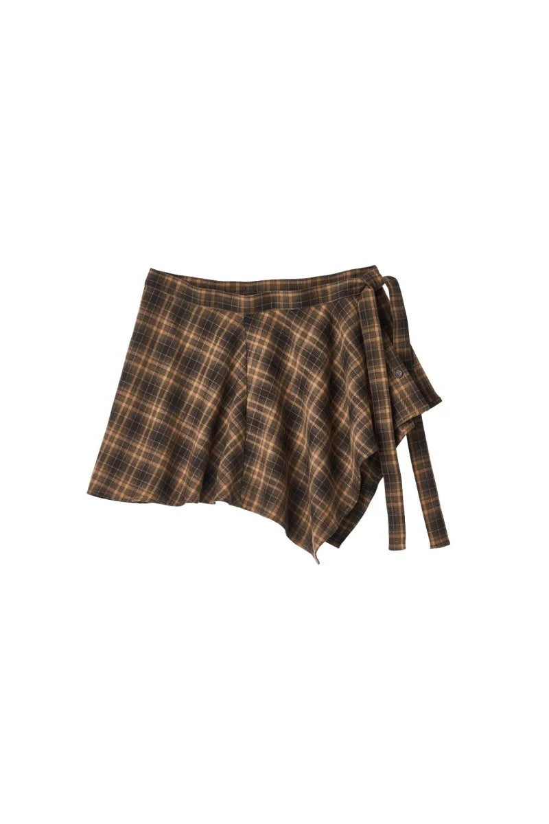 shirt wrap denim pants