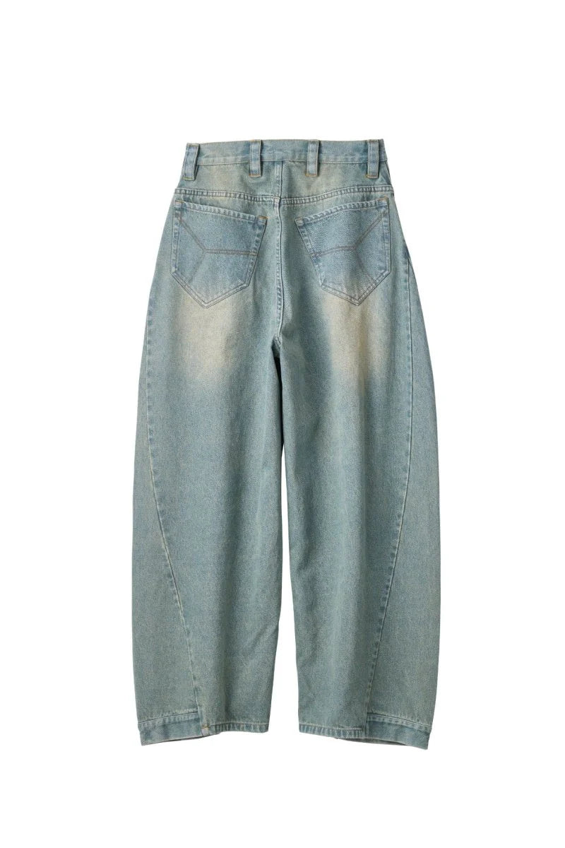 shirt wrap denim pants