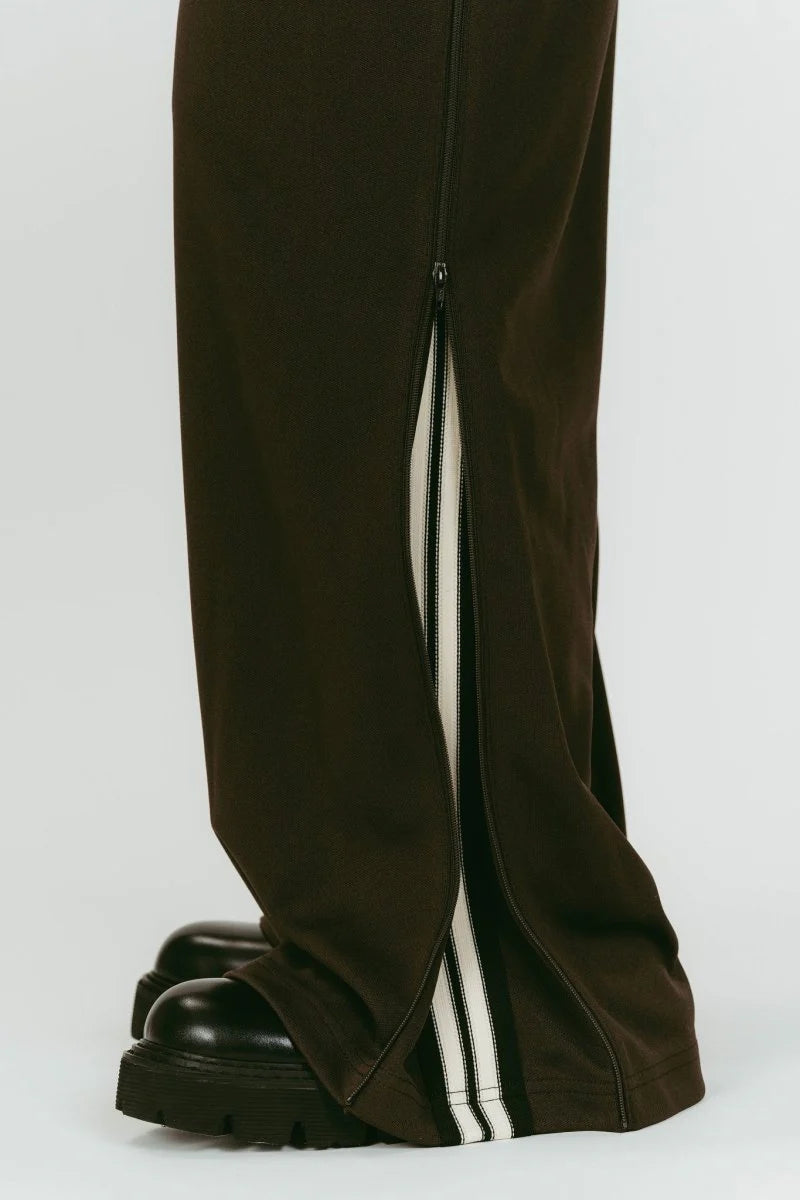 zip-up track pants(unisex)
