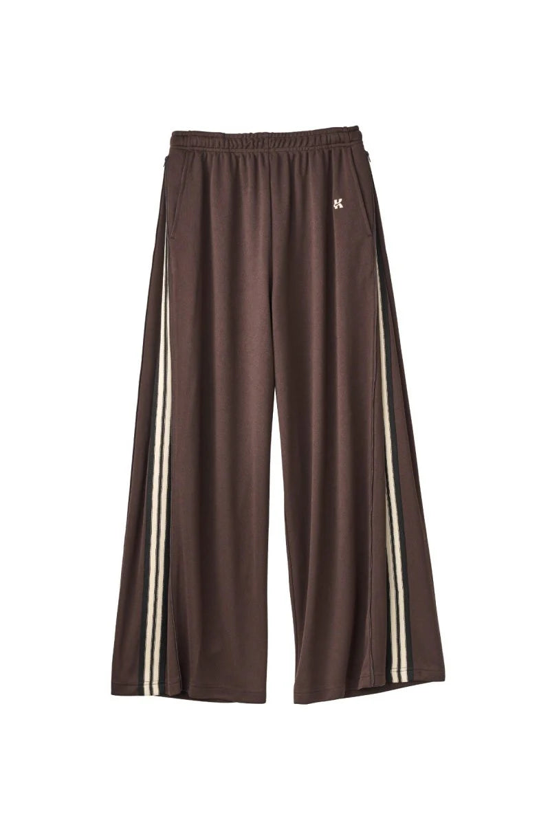 zip-up track pants(unisex)