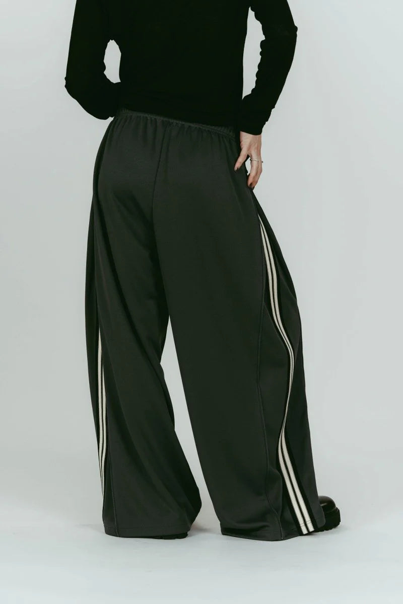 zip-up track pants(unisex)