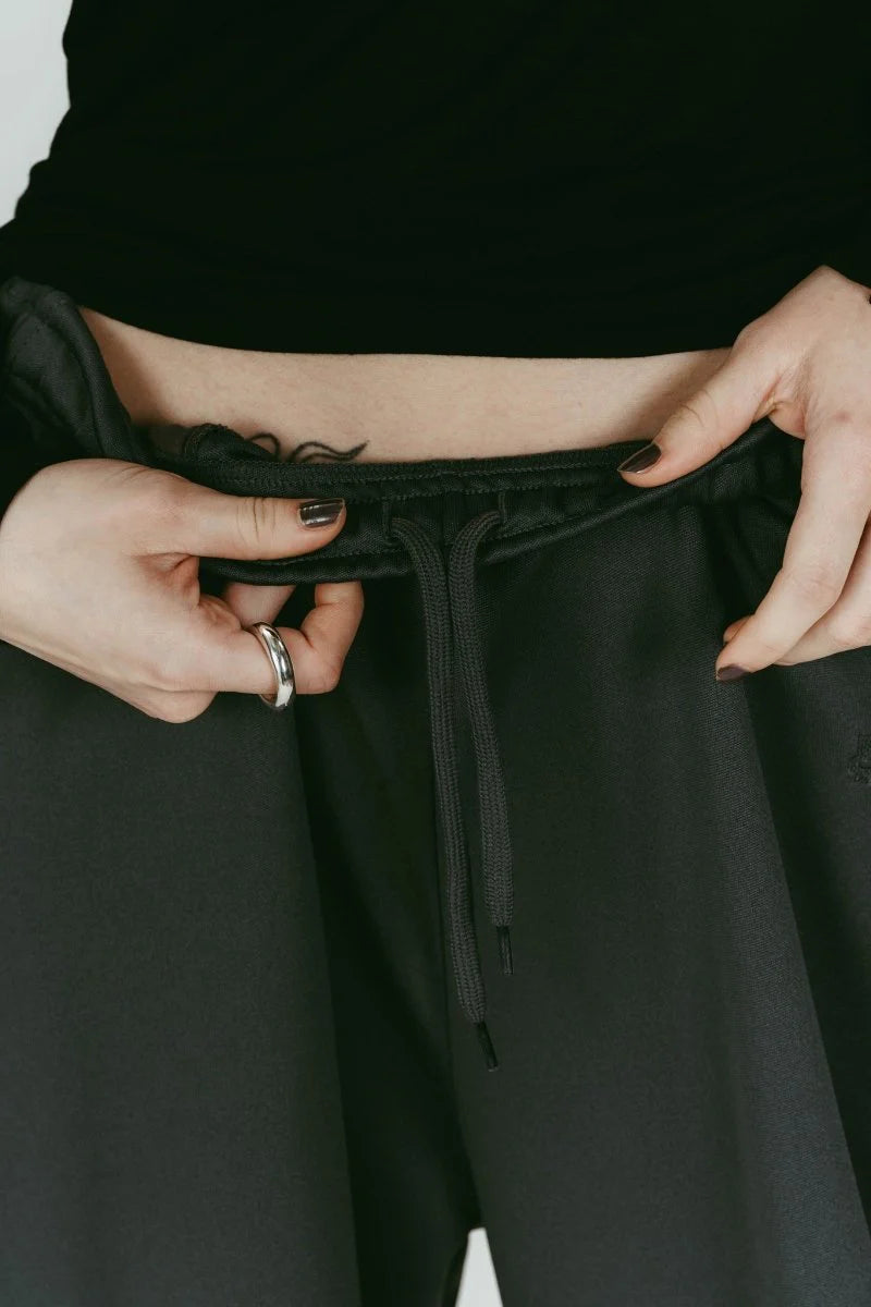 zip-up track pants(unisex)